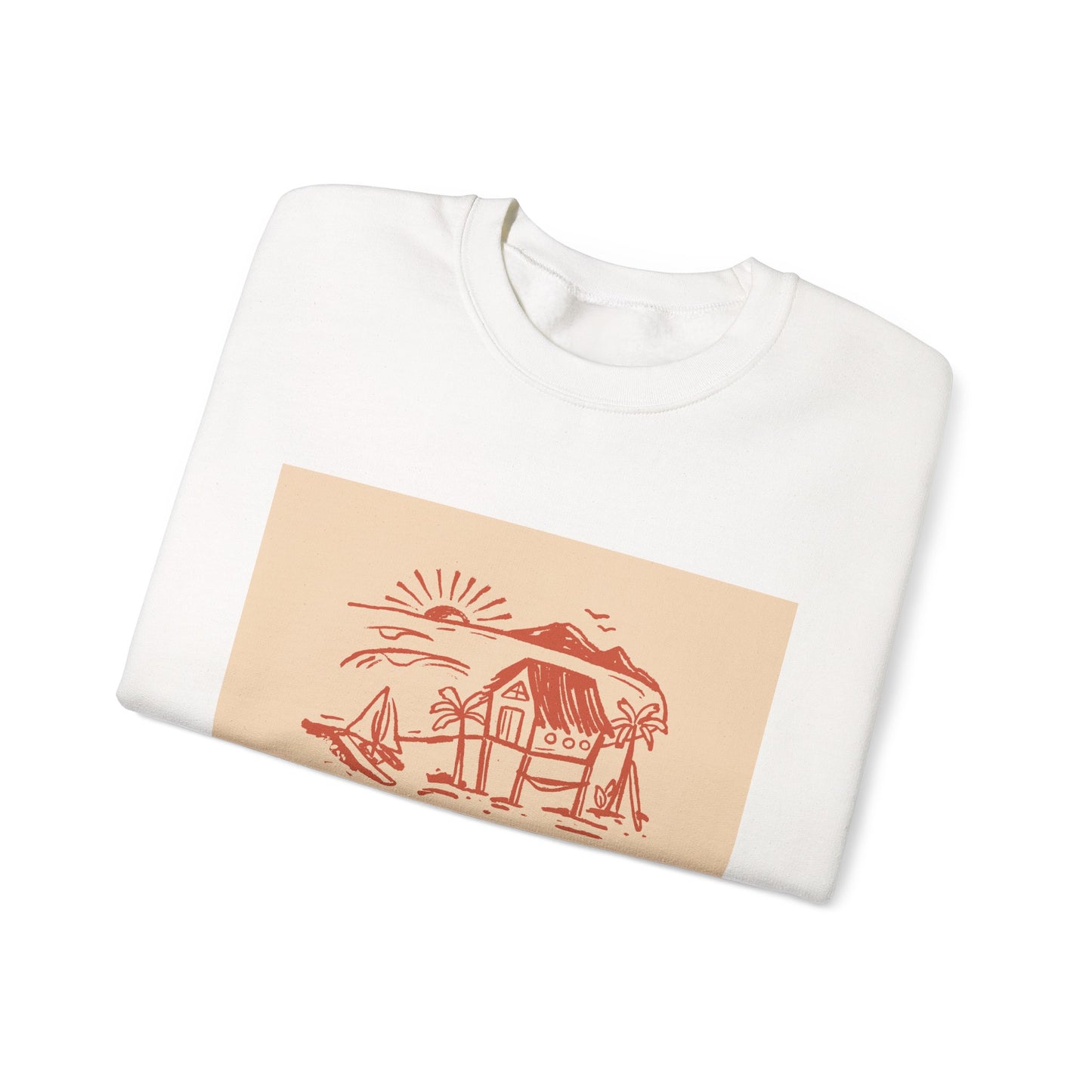 Pacific Paradise Unisex Crewneck Sweatshirt