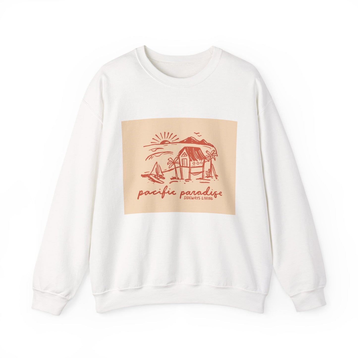 Pacific Paradise Unisex Crewneck Sweatshirt