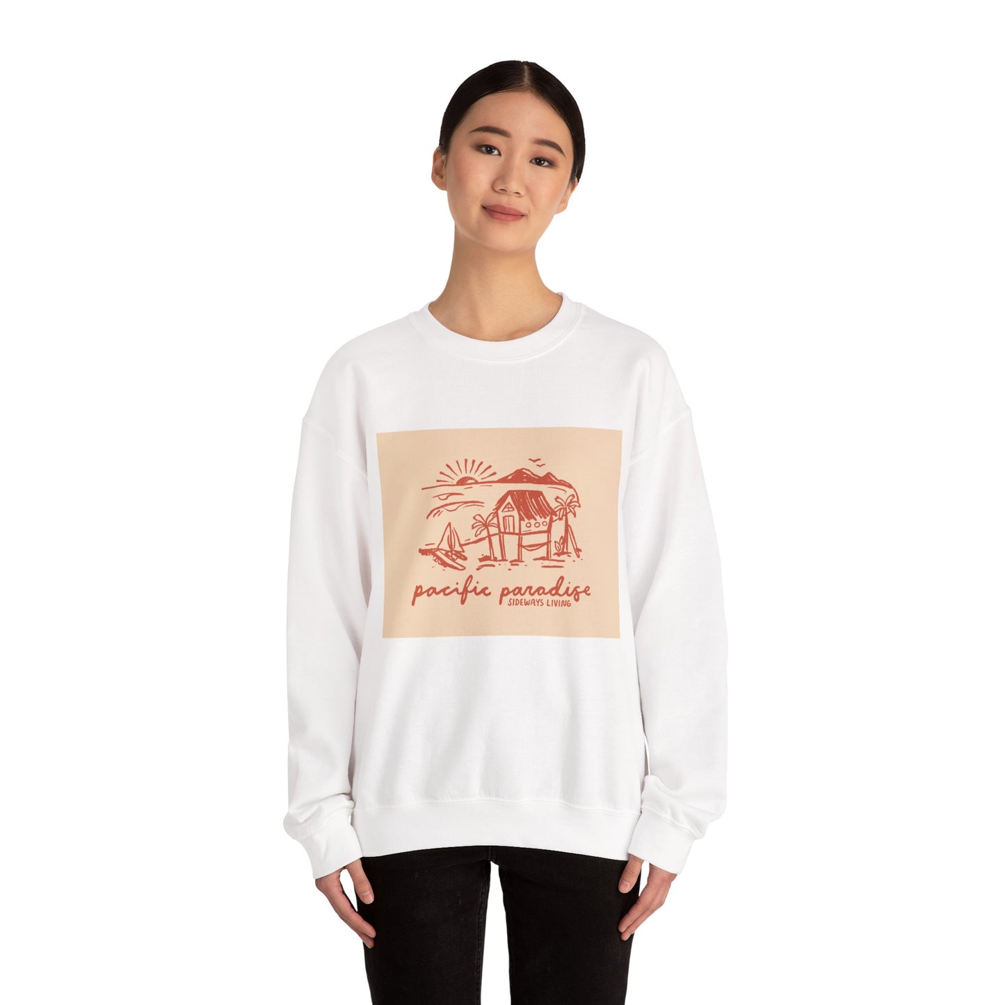 Pacific Paradise Unisex Crewneck Sweatshirt